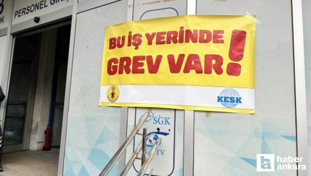 Memurlar Ankara'da toplandı, 1 günlük iş bırakma eylemi yaptı!