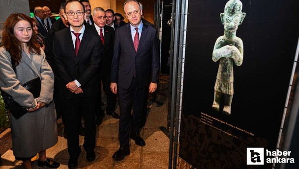 Ankara'da “Antik Shu Hazineleri” sergisi törenle açıldı
