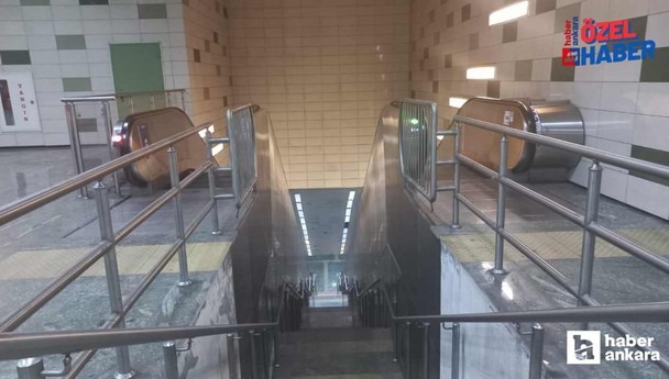Sadece Ankara'nın değil Türkiye'nin en derin metrosu: Yerin 5 kat altında!