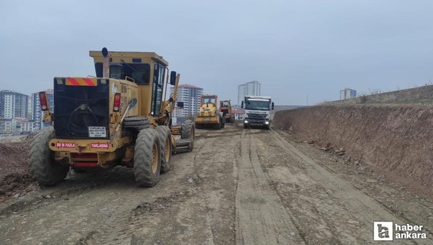 Pursaklar Belediyesi ilçedeki yol ağını genişletiyor