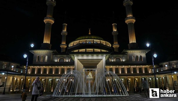 Beştepe Millet Camisi'nde Bolu'da yangında hayatını kaybedenler için dua edildi