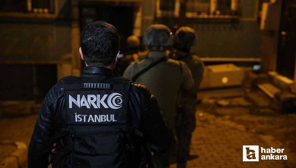 İstanbul'da narkokapan-10 operasyonu: 213 şüpheli yakalandı!