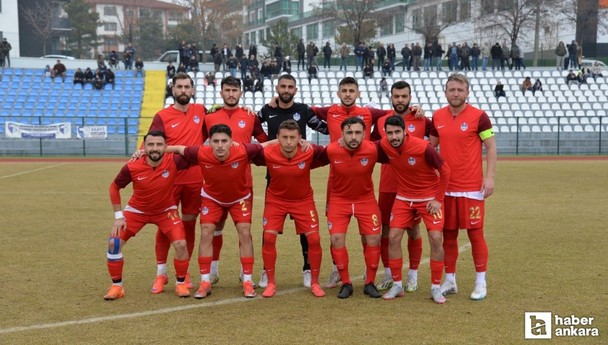 Kahramankazan Belediyespor Beypazarı engelini 3 golle aştı!