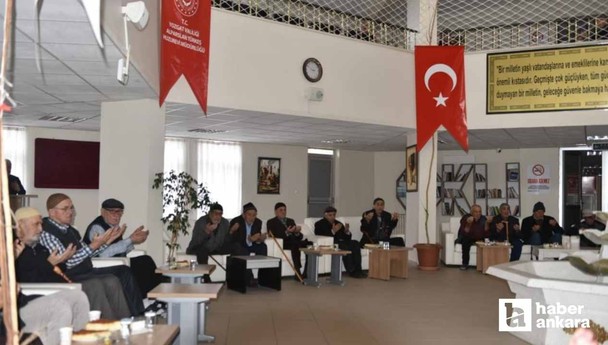 Yozgat'ta kandil nedeniyle huzurevi sakinleri ziyaret edildi