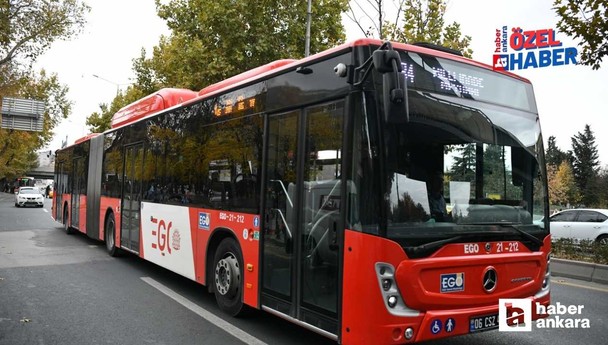 EGO'dan otobüs kullanan Ankaralılara uyarı! Bu duraklarda güzergah değişti