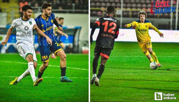Ankaragücü'nde Ali Kaan Güneren ve Osman Çelik kart cezalısı