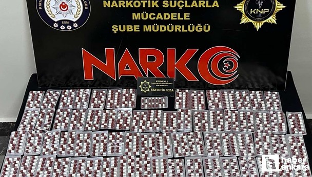 Kırıkkale'de yasaklı madde operasyonunda yakalanan 4 şüpheliden 3'ü tutuklandı