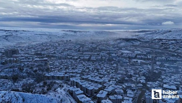 Çankırı'da hava buz kesti: Sıfırın altında 12 derece ölçüldü