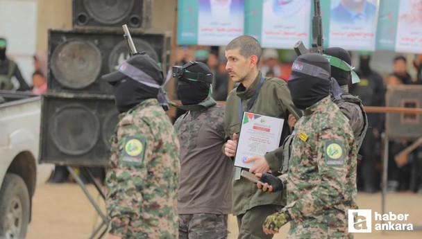Esir takasında 5. tur! Hamas, İsrailli 3 esiri serbest bıraktı