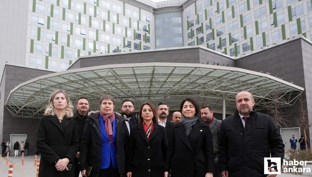 CHP heyeti Ankara'da sahte alkol nedeniyle tedavi görenleri ziyaret etti
