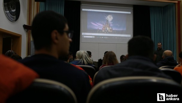 Etimesgut Belediyesi engelli bireyler için animasyon film gösterisi düzenledi