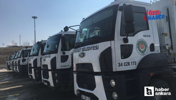 Etimesgut Belediyesi'nden temizlik hamlesi: Yeni araç filosu geliyor!