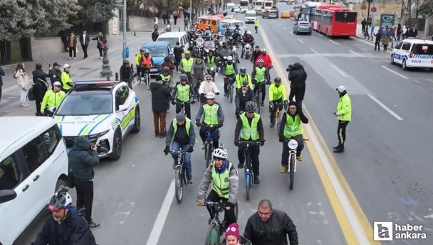 ABB organize etti, Ankara'da pedallar epilepsi farkındalığı için çevrildi