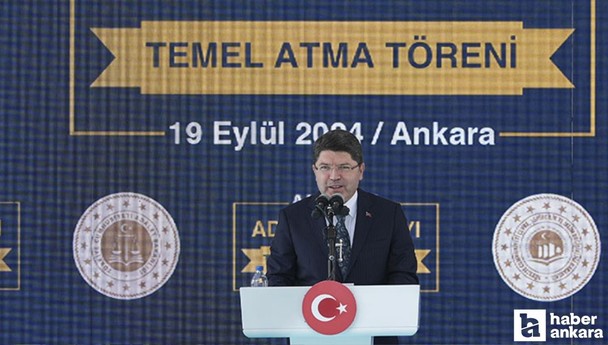 Bakan Tunç: ‘Ankara Adalet Binamızda çalışmalar tüm hızıyla devam ediyor’