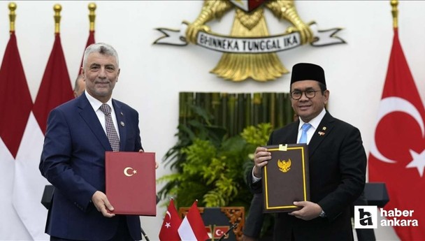 Türkiye ile Endonezya arasında anlaşma imzalandı