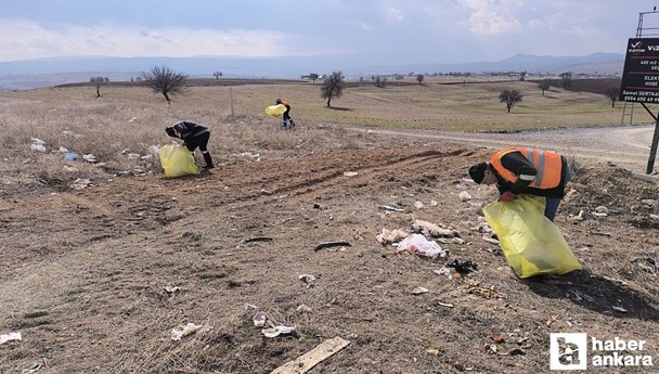 Altındağ Belediyesi ekiplerinden kırsal mahallelerde detaylı temizlik