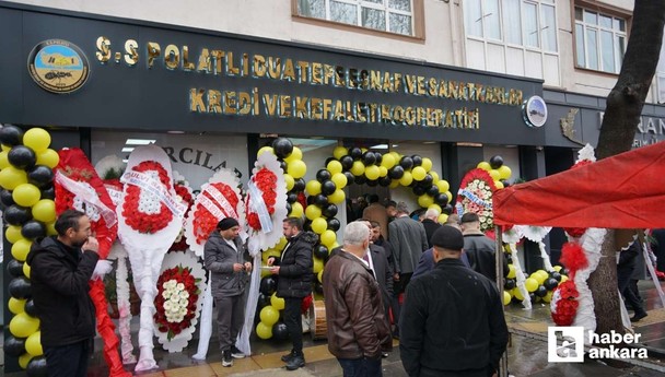 Polatlı Duatepe Esnaf Kredi ve Kefalet Kooperatifi'nin açılışı yapıldı