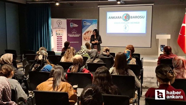 ABB ve Ankara Barosu Kadın Hakları Merkezi ortaklığında seminer