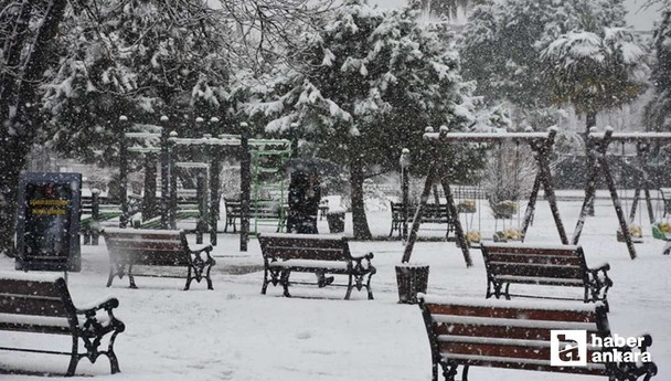 AFAD, 5 il için 'turuncu' kodlu kar uyarısı verdi