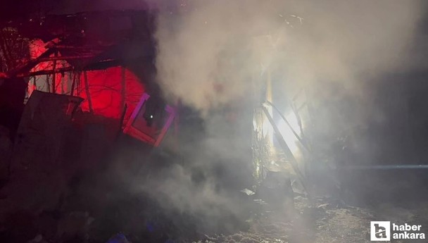 Çorum’da müstakil evde yangın çıktı: Yaşlı adam vefat etti