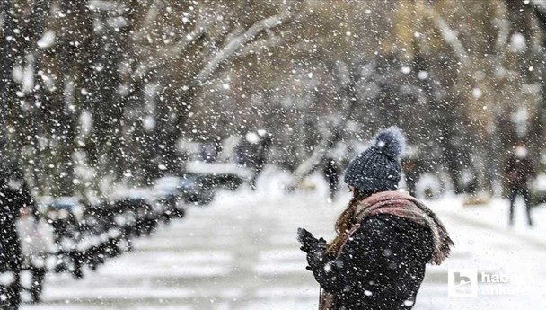 Ankara'da akşam saatlerine kadar kar yağması bekleniyor