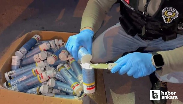 Kırıkkale'de polisler kargo aracında 75 Milyon TL'lik yasaklı madde yakaladılar