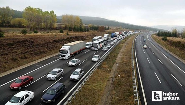 Ankara dahil ağır taşıtlara kapatılan bazı yollar ulaşıma açıldı