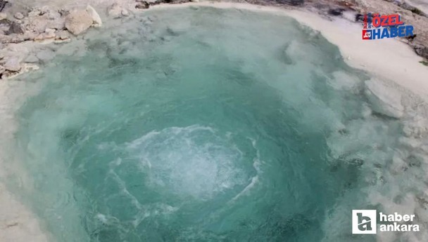Dünya'nın en şifalı suyu Ankara'da! Her derde deva şifa fışkırıyor