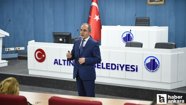 Altındağ Belediyesi salı sohbetlerinde iyi insan yetiştirme konuşuldu
