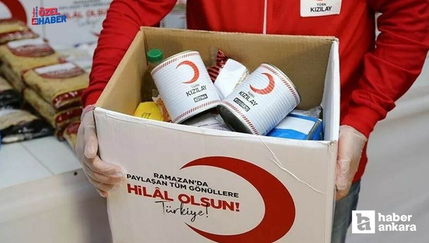 Türk Kızılay’dan gıda yardımı! Nasıl başvuru yapılıyor, kimlere veriliyor?