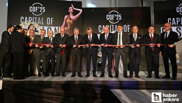 Ankara Uluslararası Hazır Giyim ve Moda Fuarı kapılarını açtı