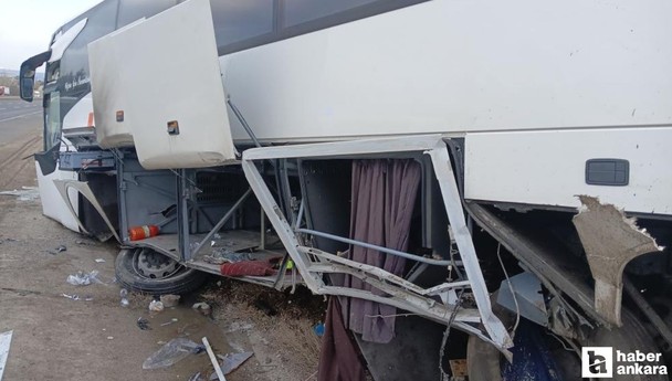 Ankara’da şehirlerarası yolcu otobüsü kaza yaptı: 5’i ağır 16 yaralı