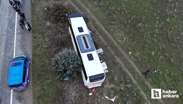 Çanakkale'de otobüs kazası: 37 kişi yaralandı