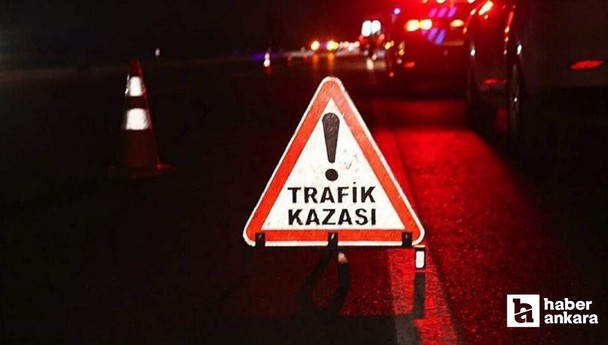 Ankara'da trafik kazasında tır sürücüsü hayatını kaybetti