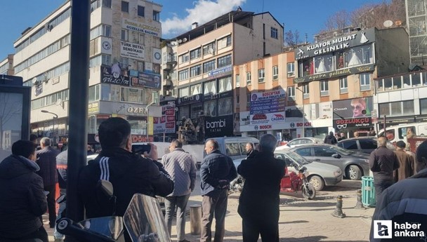 Karabük'te intihar girişim: Çatıya çıktı, görenler film gibi izledi
