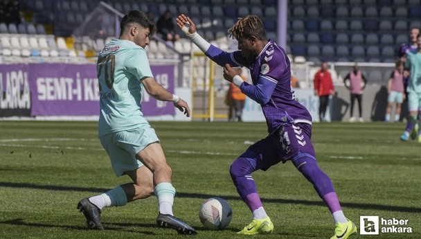 Ankara Keçiörengücü sahasında Esenler Erokspor'la 2-2 berabere kaldı