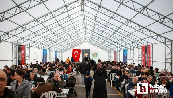 Etimesgut Belediyesi iftar programlarına yoğun ilgi sürüyor