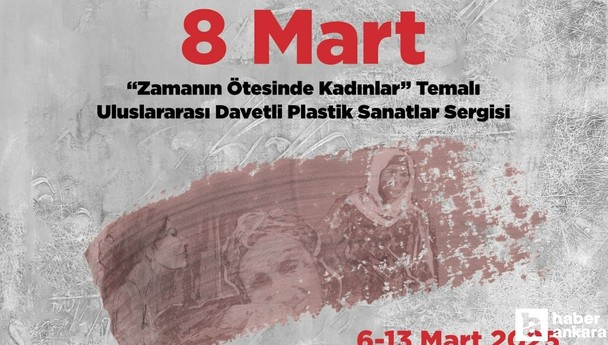 Uluslararası Davetli Plastik Sanatlar Sergisi başkentte açıldı