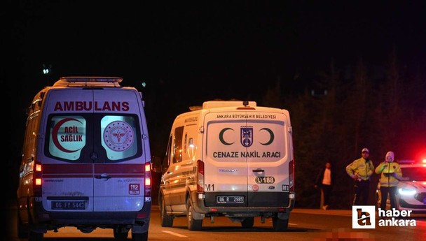 Etimesgut'ta otomobilin çarptığı yaya hayatını kaybetti