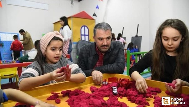 Pursaklar Belediyesi Ramazan'da çocukları eğlenceli etkinliklerle buluşturuyor