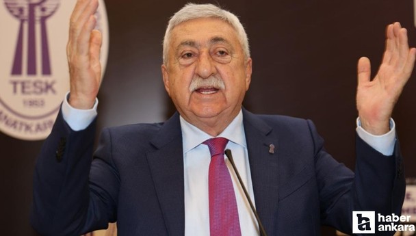 TESK Başkanı Bendevi Palandöken: Girişimcilik için faiz ve maliyet engelleri aşılmalı
