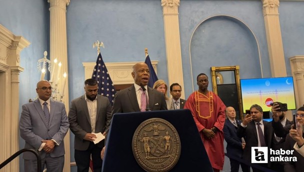 New York Belediye Başkanı Eric Adams iftar daveti verdi!