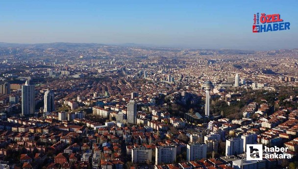 Ankara'da en az ve en çok konut satışı yapılan ilçeler açıklandı