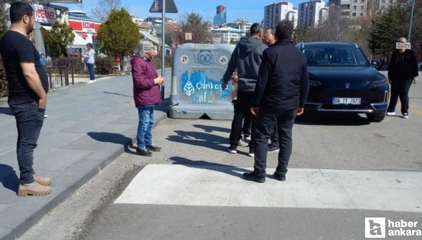 Ankara'da iddiaya göre  bir grup,  köpeklerin toplanmasını destekleyen vatandaşın burnunu kırdı