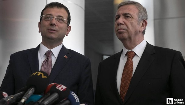 Mansur Yavaş ve Ekrem İmamoğlu yarın Ankara'da bir araya gelecek
