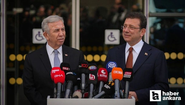 ABB Başkanı Mansur Yavaş, Ekrem İmamoğlu'nu ziyaret ediyor