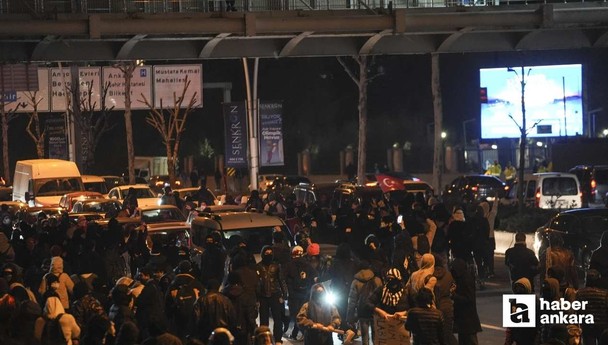 Başkentte protesto gösterileri sürüyor: 1 polis yaralandı