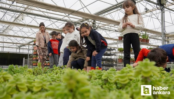 Keçiören Belediyesi, minik elleri toprakla buluşturdu