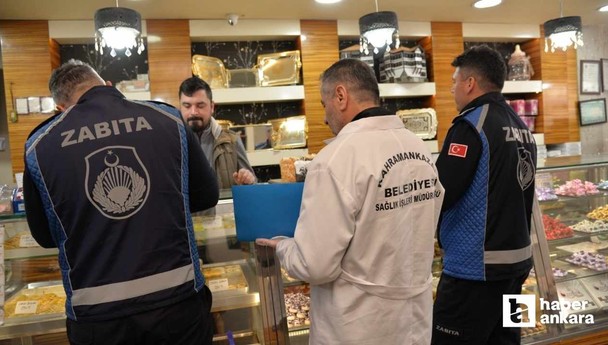 Kahramankazan Belediyesi zabıta ekipleri bayram öncesi denetimde!