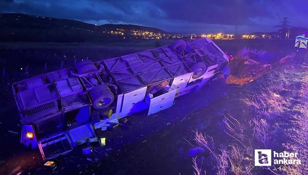 Sivas İmranlı'da yolcu otobüsü kazası: 2 ölü, 18 yaralı!